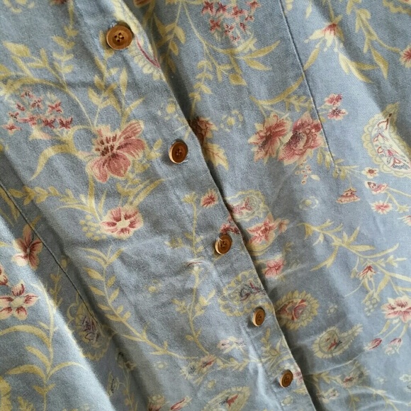 ChArtEr ClUb liNeN fl0rAl mAxi 💙🌺🌼 - Picture 6 of 6